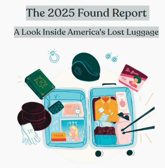 потерянный багаж в сша