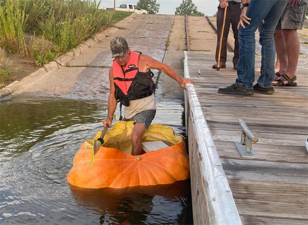в плавание на тыкве