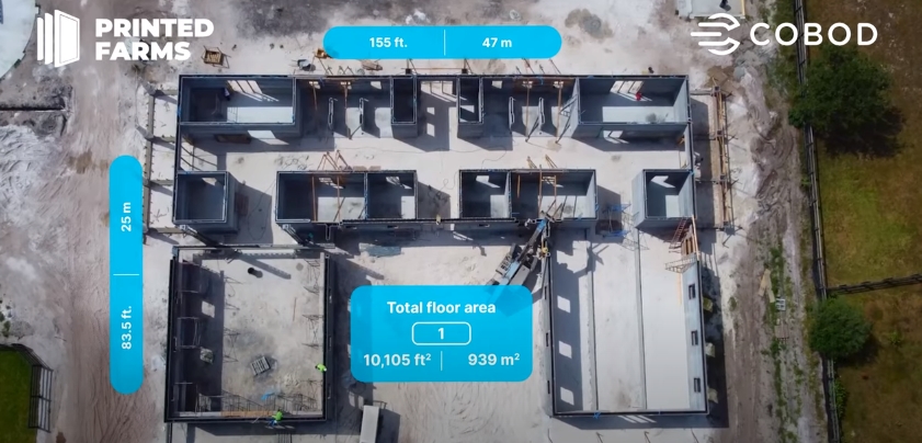 Принтеры COBOD установили новый рекорд