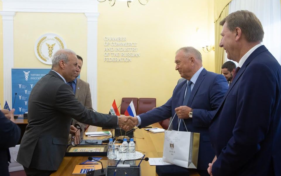 ТПП РФ поможет в организации двусторонних встреч предпринимателей к визиту премьер-министра Ирака в Москву