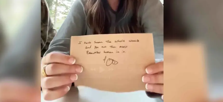 Я видел весь мир, и ты самый красивый человек в нем…