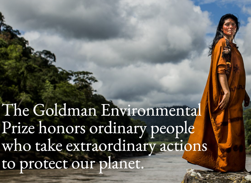 Лауреаты экологической премии Goldman 2025 года